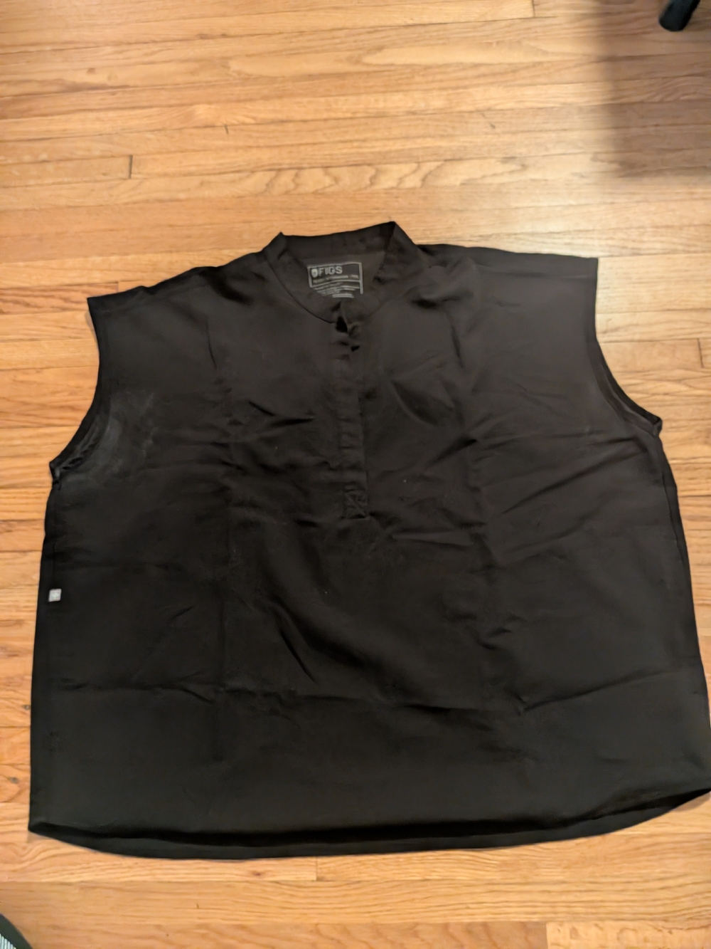 Figs Black Rafaela Scrub Top XXL